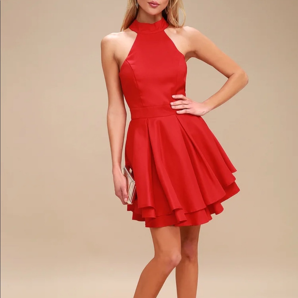 Lulu's beautiful red dress.  size small.
